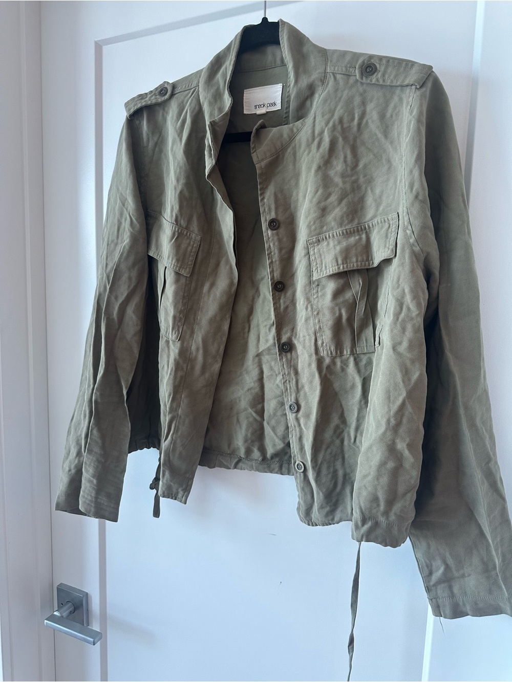 Olive Cargo Style / Field Jacket